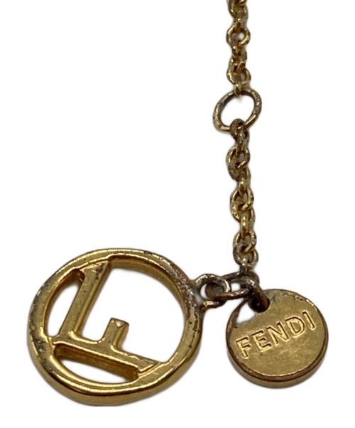 FENDI（フェンディ）FENDI (フェンディ) エフ イズ フェンディ ネックレス ゴールドの古着・服飾アイテム