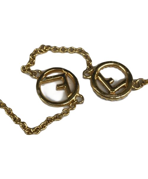 FENDI（フェンディ）FENDI (フェンディ) エフ イズ フェンディ ネックレス ゴールドの古着・服飾アイテム