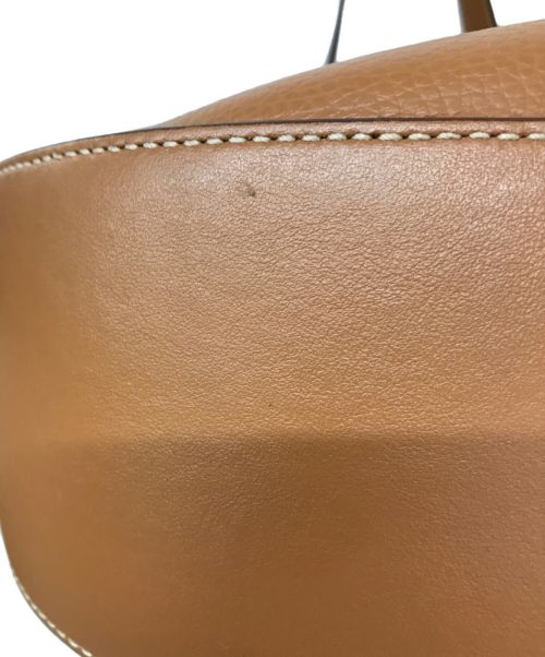 TOD'S（トッズ）TOD'S (トッズ) オーボエレザーバッグ ブラウンの古着・服飾アイテム