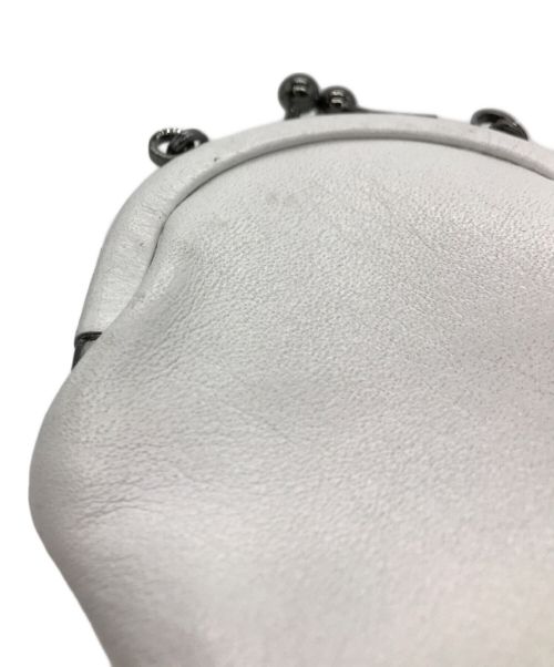 discord Yohji Yamamoto（ディスコード ヨウジヤマモト）discord Yohji Yamamoto (ディスコード ヨウジヤマモト) ネックレスポーチ ホワイトの古着・服飾アイテム