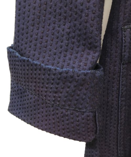 BLUE BLUE（ブルーブルー）BLUE BLUE (ブルーブルー) 刺し子藍染2Bジャケット ネイビー サイズ:2の古着・服飾アイテム