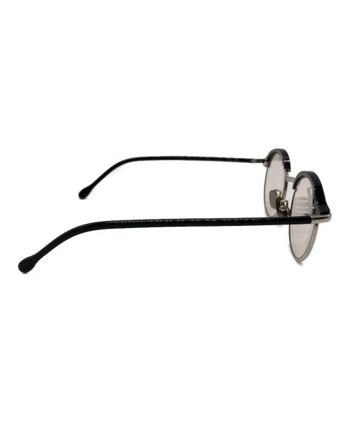 SCYE（サイ）SCYE (サイ) GLOBE SPECS (グローブスペックス) P-COMBO 2 伊達眼鏡 ブラックの古着・服飾アイテム