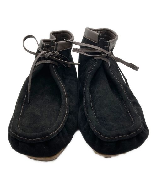 AURALEE（オーラリー）AURALEE (オーラリー) SUEDE MOCCASIN SHORT BOOTS ブラック サイズ:7の古着・服飾アイテム