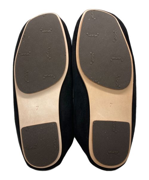 AURALEE（オーラリー）AURALEE (オーラリー) SUEDE MOCCASIN SHORT BOOTS ブラック サイズ:7の古着・服飾アイテム