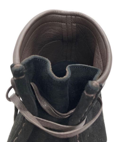 AURALEE（オーラリー）AURALEE (オーラリー) SUEDE MOCCASIN SHORT BOOTS ブラック サイズ:7の古着・服飾アイテム