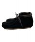 AURALEE (オーラリー) SUEDE MOCCASIN SHORT BOOTS ブラック サイズ:7：19000円