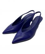 HERMESエルメス）の古着「アンティム55 ポインテッドパンプス」｜ネイビー