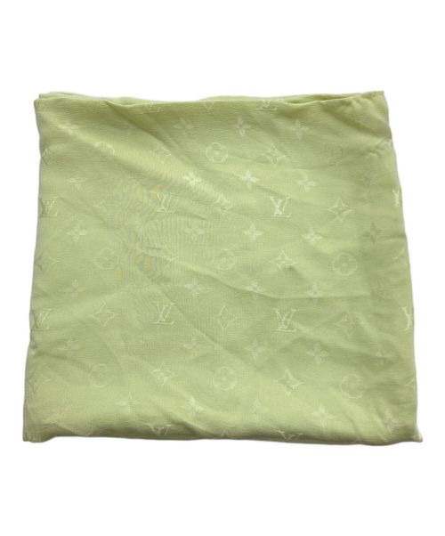 LOUIS VUITTON（ルイ ヴィトン）LOUIS VUITTON (ルイ ヴィトン) モノグラムシルクスカーフ グリーン サイズ:不明の古着・服飾アイテム