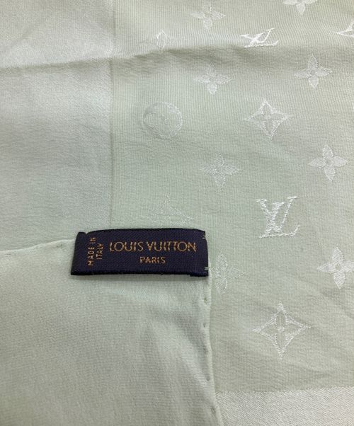LOUIS VUITTON（ルイ ヴィトン）LOUIS VUITTON (ルイ ヴィトン) モノグラムシルクスカーフ グリーン サイズ:不明の古着・服飾アイテム