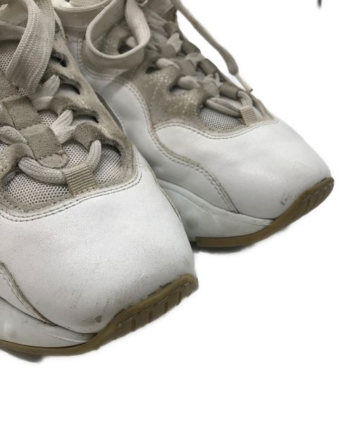 Acne studios（アクネ ストゥディオス）ACNE STUDIOS (アクネ ストゥディオス) MANHATTAN NAPPA スニーカー グレー サイズ:36の古着・服飾アイテム