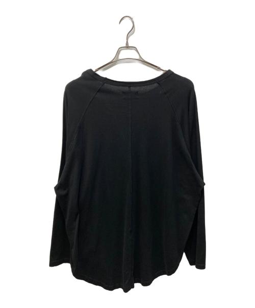 s'yte（サイト）s'yte (サイト) JERSEY BIG RAGLAN T-SHIRT ブラック サイズ:3の古着・服飾アイテム