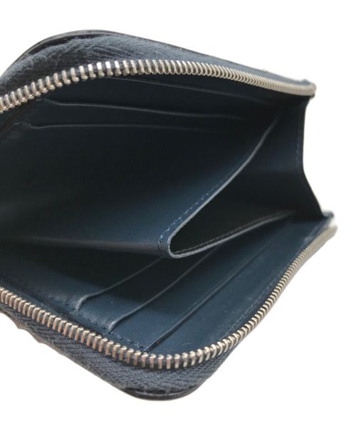 JIL SANDER（ジルサンダー）JIL SANDER (ジルサンダー) L字ジップウォレット ネイビーの古着・服飾アイテム