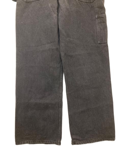 RIVE DROITE（リヴドロワ）RIVE DROITE (リヴドロワ) デニムオーバーオール　 ブラック サイズ:FREEの古着・服飾アイテム