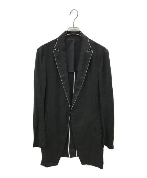 Bajra（バジュラ）Bajra (バジュラ) リネンロングJK ブラック サイズ:2の古着・服飾アイテム