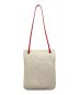 HERMES (エルメス) ショルダーバッグ アイボリー×レッド サイズ:不明：48000円