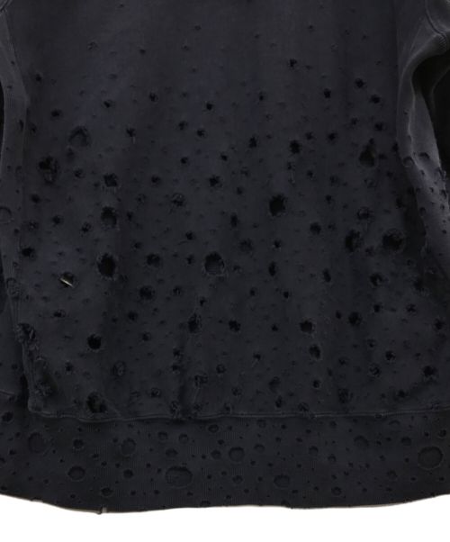 SUGARHILL（シュガーヒル）SUGARHILL (シュガーヒル) 24SS Crashed Hoodie ネイビー サイズ:2の古着・服飾アイテム