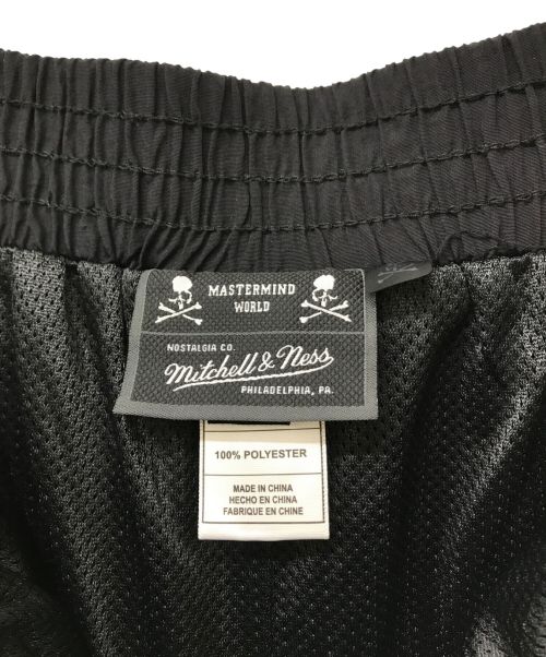 Mastermind JAPAN（マスターマインド ジャパン）Mastermind JAPAN (マスターマインド ジャパン) MITCHELL & NESS (ミッチェルアンドネス) Tear Away Pant ブラック サイズ:Mの古着・服飾アイテム