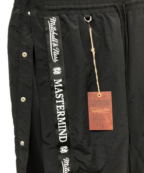 Mastermind JAPAN（マスターマインド ジャパン）Mastermind JAPAN (マスターマインド ジャパン) MITCHELL & NESS (ミッチェルアンドネス) Tear Away Pant ブラック サイズ:Mの古着・服飾アイテム