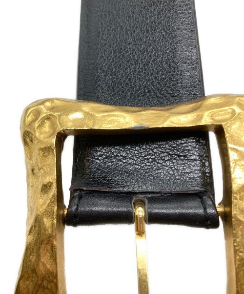 CHANEL（シャネル）CHANEL (シャネル) ココマークプレートチェーンベルト ブラックの古着・服飾アイテム