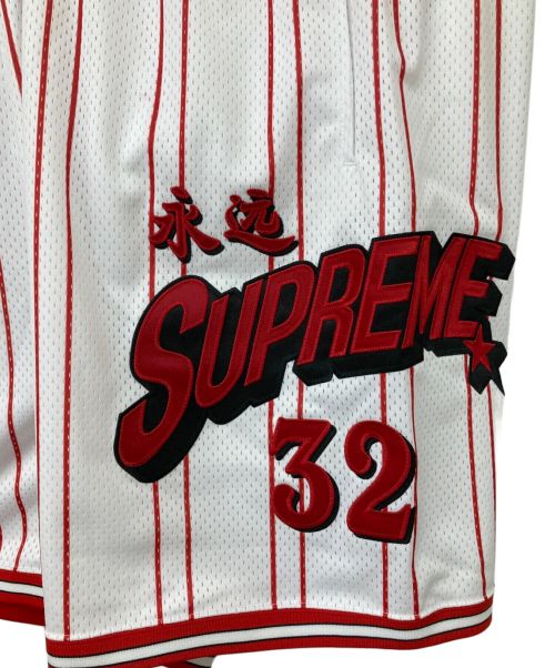 SUPREME（シュプリーム）SUPREME (シュプリーム) 24SS Star Basketball short ホワイト サイズ:Lの古着・服飾アイテム