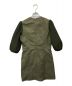 BORDERS at BALCONY (ボーダーズアットバルコニー) 半袖デニムワンピース カーキ サイズ:M：11000円