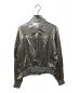 RALPH LAUREN Purple Label (ラルフ ローレン パープル レーベル) Loka Foil Jacket シルバー：13000円