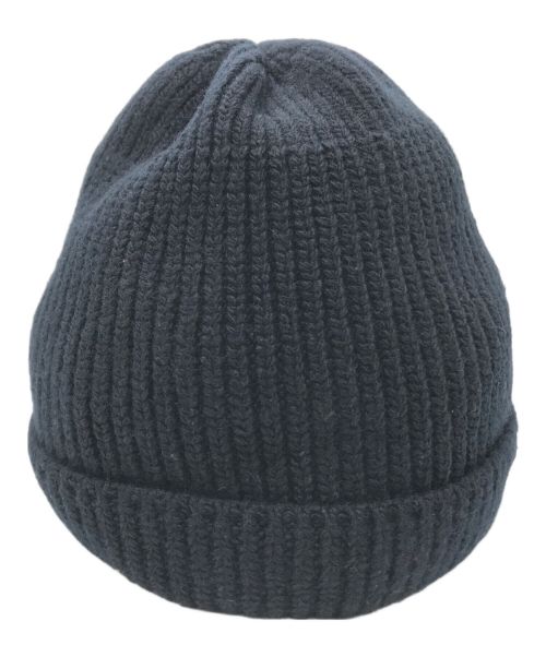 PRADA（プラダ）PRADA (プラダ) ウール&カシミヤ ビーニー ネイビー サイズ:Mの古着・服飾アイテム