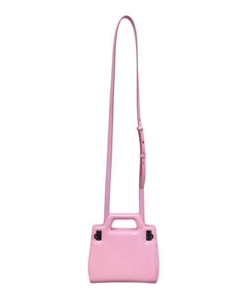 Ferragamo（フェラガモ）Ferragamo (フェラガモ) WANDA MINIショルダーバッグ ピンク サイズ:MINIの古着・服飾アイテム