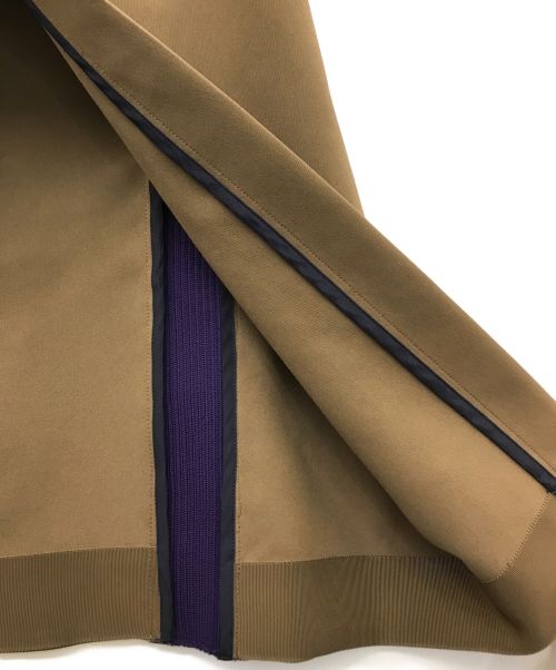 sacai（サカイ）sacai (サカイ) 23AW Technical Jersey Skirt ブラウン×パープル サイズ:2の古着・服飾アイテム