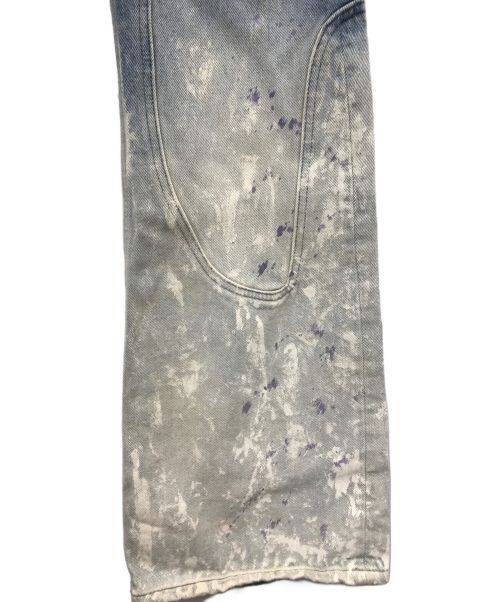OFFWHITE（オフホワイト）OFFWHITE (オフホワイト) Paint-Splattered Degrade Denim Jeans ブルー サイズ:30の古着・服飾アイテム