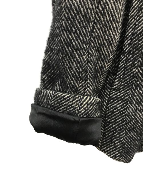 GIORGIO BRATO（ジョルジョブラッド）GIORGIO BRATO (ジョルジョブラッド) ウールヘリンボーンテーラードジャケット グレー サイズ:44の古着・服飾アイテム