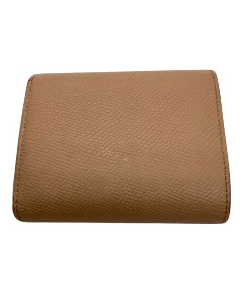 CELINE（セリーヌ）CELINE (セリーヌ) トライフォールドウォレット ベージュの古着・服飾アイテム