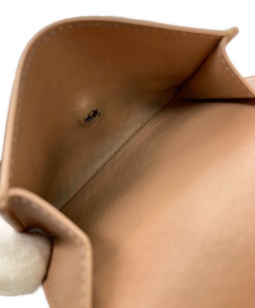 CELINE（セリーヌ）CELINE (セリーヌ) トライフォールドウォレット ベージュの古着・服飾アイテム