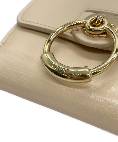 Chloe（クロエ）Chloe (クロエ) TESS WALLET ベージュの古着・服飾アイテム