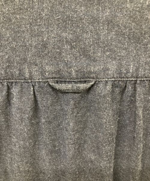 MA deshabille（エムエーデザビエ）MA DESHABILLE (エムエーデザビエ) RABAT シャツワンピース ネイビー サイズ:UK40の古着・服飾アイテム