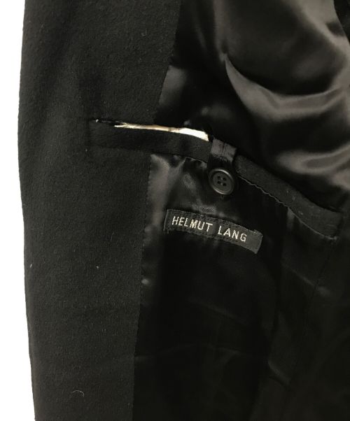 HELMUT LANG（ヘルムートラング）HELMUT LANG (ヘルムートラング) 90'sカシミアブレンドチェスターコート ブラック サイズ:40の古着・服飾アイテム