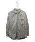 UNDERCOVER（アンダーカバー）の古着「ストライプシャツ」｜グレー×ホワイト