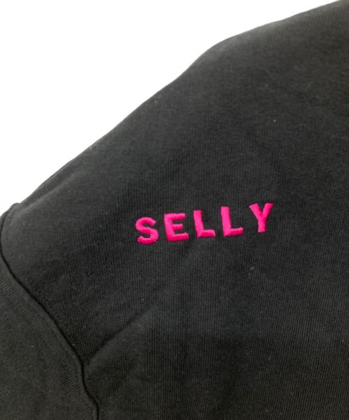 vault room（ボルトルーム）vault room (ボルトルーム) CRAZY RACCOON (クレイジーラクーン) SELLY hoodie ブラック サイズ:Lの古着・服飾アイテム