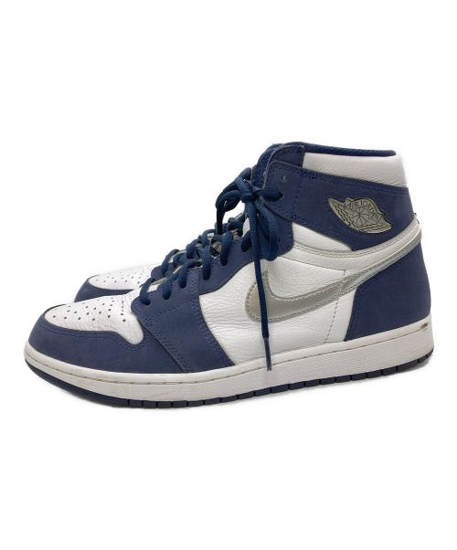 NIKE（ナイキ）NIKE (ナイキ) Air Jordan 1 High OG CO.JP ホワイト×ネイビー サイズ:29の古着・服飾アイテム