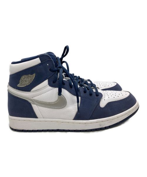 NIKE（ナイキ）NIKE (ナイキ) Air Jordan 1 High OG CO.JP ホワイト×ネイビー サイズ:29の古着・服飾アイテム