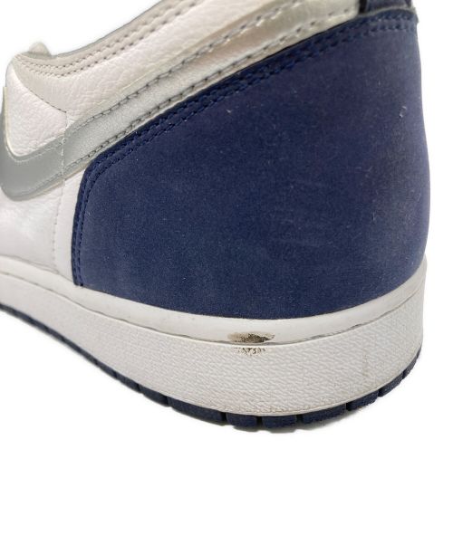 NIKE（ナイキ）NIKE (ナイキ) Air Jordan 1 High OG CO.JP ホワイト×ネイビー サイズ:29の古着・服飾アイテム