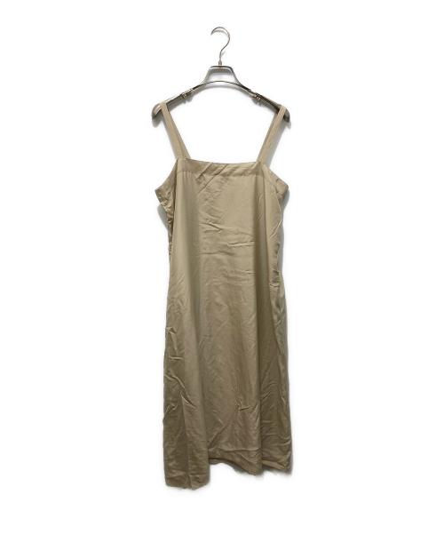 yoli（ヨリ）yoli (ヨリ) silk strap onepiece ベージュ サイズ:1の古着・服飾アイテム