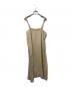 yoli (ヨリ) silk strap onepiece ベージュ サイズ:M：12000円