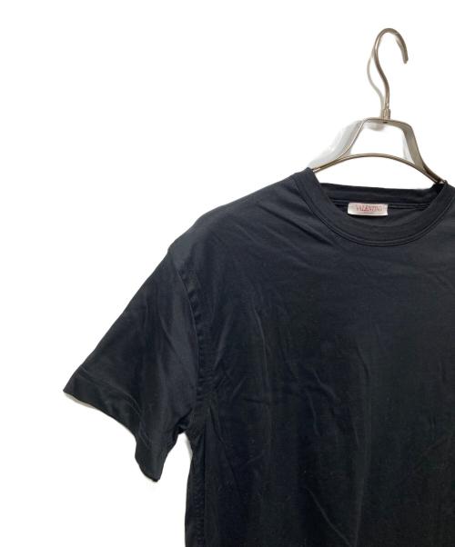 VALENTINO（ヴァレンティノ）VALENTINO (ヴァレンティノ) パッチ付きTシャツ ブラック サイズ:XSの古着・服飾アイテム