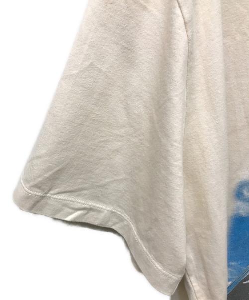 doublet（ダブレット）doublet (ダブレット) ANDROID PRINT T-SHIRT アイボリー サイズ:XLの古着・服飾アイテム