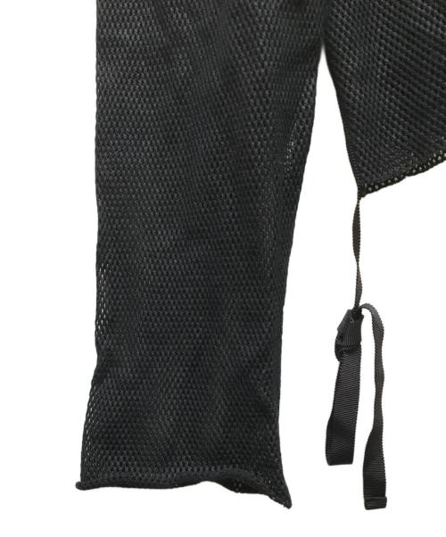 JOHN LAWRENCE SULLIVAN（ジョン ローレンス サリバン）JOHN LAWRENCE SULLIVAN (ジョン ローレンス サリバン) メッシュハイネックカットソー ブラック サイズ:Sの古着・服飾アイテム