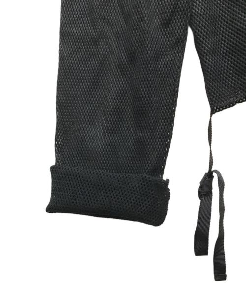 JOHN LAWRENCE SULLIVAN（ジョン ローレンス サリバン）JOHN LAWRENCE SULLIVAN (ジョン ローレンス サリバン) メッシュハイネックカットソー ブラック サイズ:Sの古着・服飾アイテム