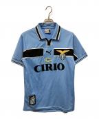 PUMAプーマ）の古着「SSラツィオ ゲームシャツ」｜スカイブルー