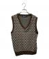 BoTT（ボット）の古着「Link Knit Vest」｜ブラウン