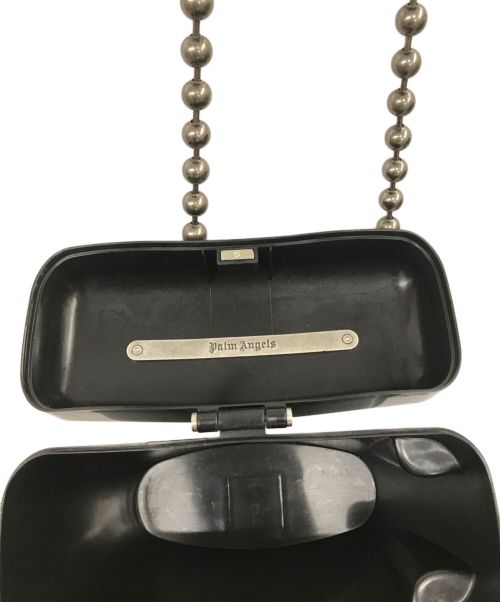 Palm Angels（パーム エンジェルス）Palm Angels (パーム エンジェルス) MINI BLACK PADLOCK BAG ブラックの古着・服飾アイテム